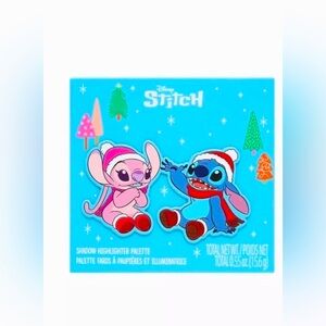 Disney Lilo & Stitch Angel Stitch Winter Eyeshadow & Highlighter Makeup Palette